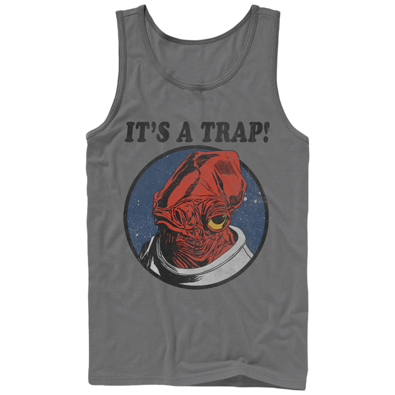 Men's Star Wars It's a Trap Admiral Ackbar Tank Top