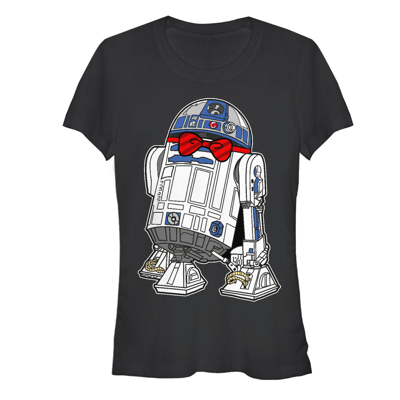 Junior's Star Wars R2-D2 Bowtie T-Shirt