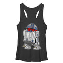 Women's Star Wars R2-D2 Bowtie Racerback Tank Top