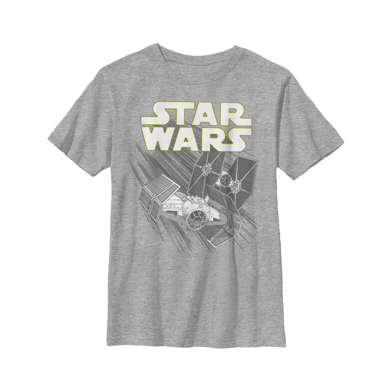 Boy's Star Wars TIE Fighter in Flight T-Shirt