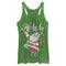 Women's Lost Gods Christmas Santa Classic Ho Ho Ho Racerback Tank Top