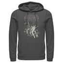 Men's Star Wars: A New Hope Classic Poster Pull Over Hoodie