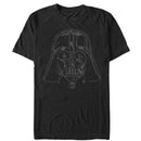 Men's Star Wars Darth Vader Helmet T-Shirt