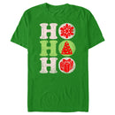 Men's Lost Gods Christmas Distressed Ho Ho Ho T-Shirt