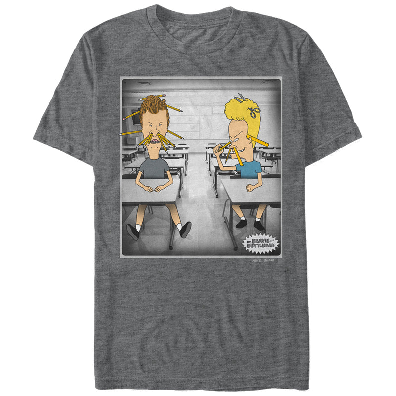 Men's Beavis and Butt-Head School Day T-Shirt
