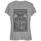 Junior's Lost Gods Elephant Tribal Print T-Shirt
