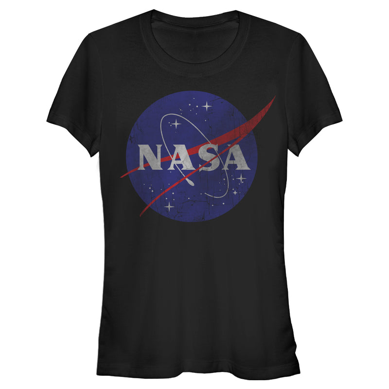 Junior's NASA Logo T-Shirt