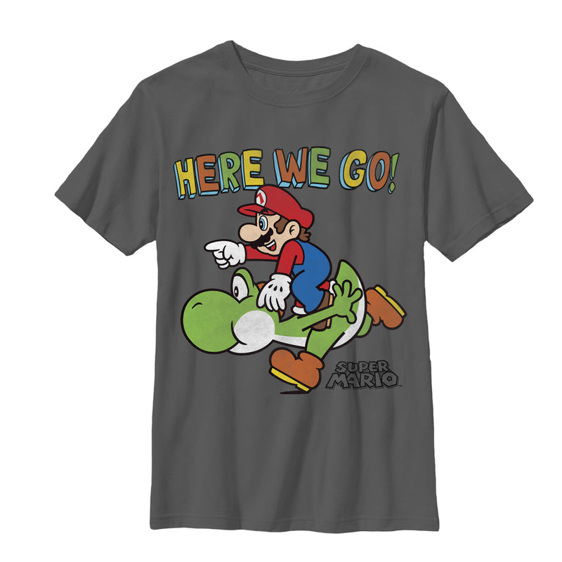 Boy's Nintendo Here We Go T-Shirt