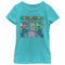 Girl's Nintendo Super Mario Brothers and Princess Peach T-Shirt