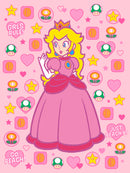 Girl's Nintendo Princess Peach Girls Rule T-Shirt