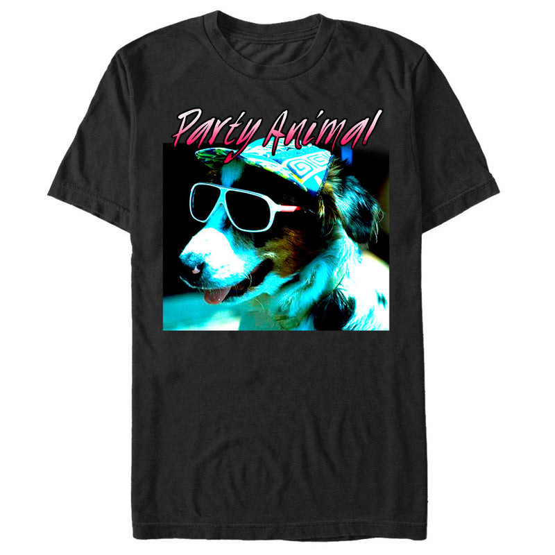 Men's Lost Gods Party Animal Dog T-Shirt