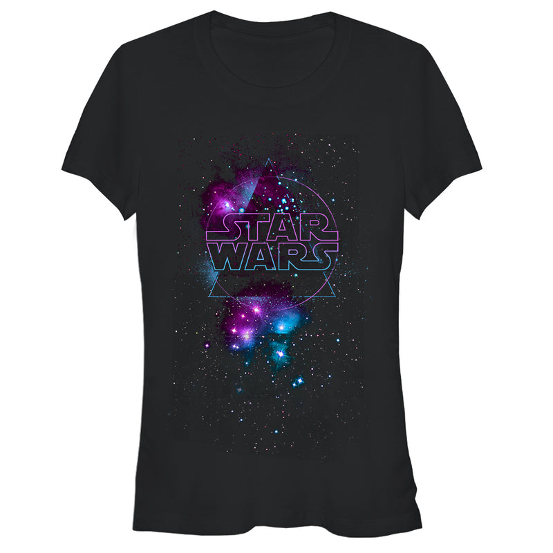 Junior's Star Wars Galactic Logo T-Shirt