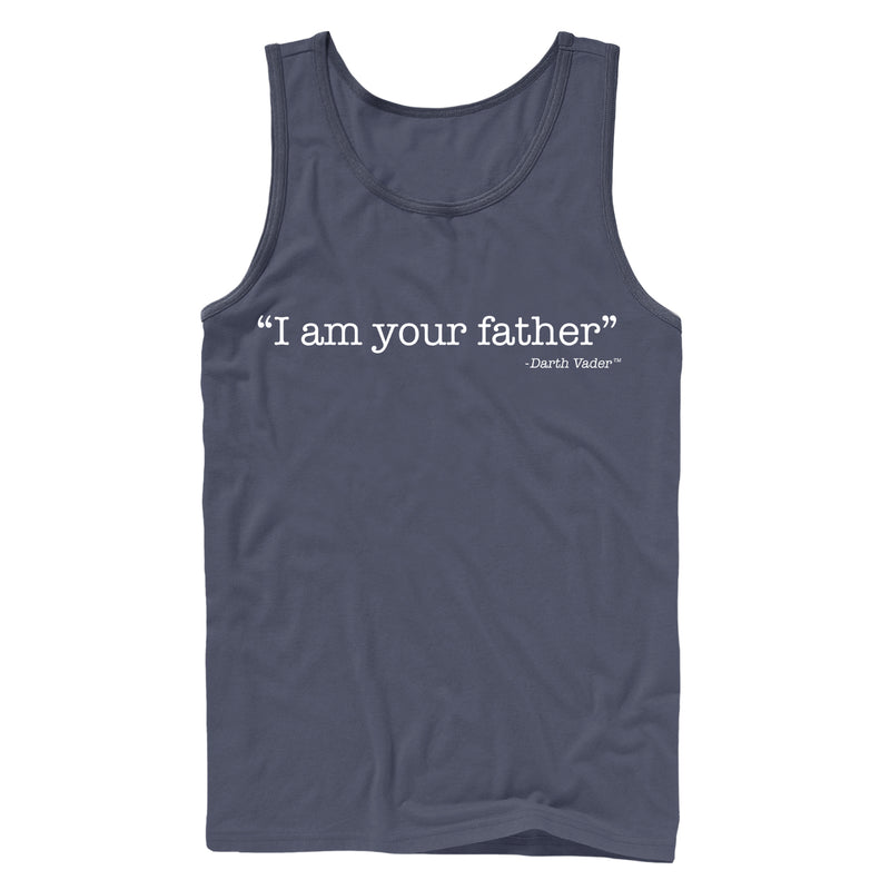 Men's Star Wars Vader I am Your Father Tank Top
