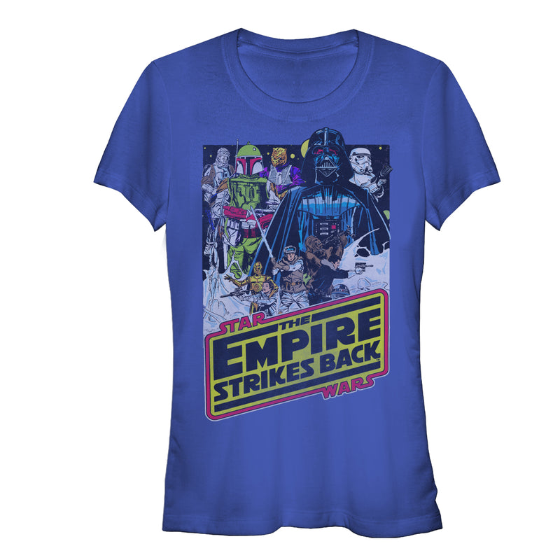 Junior's Star Wars Movie Poster T-Shirt