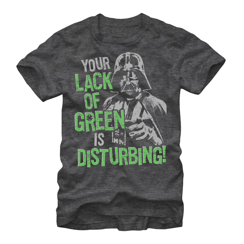 Men's Star Wars Lack of Green Disturbing T-Shirt