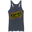 Women's Star Wars Episode V Logo Racerback Tank Top