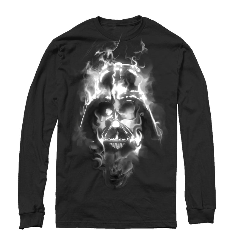 Men's Star Wars Darth Vader Smoke Long Sleeve Shirt