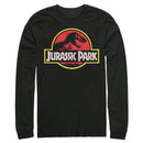 Men's Jurassic Park T Rex Logo Long Sleeve Shirt