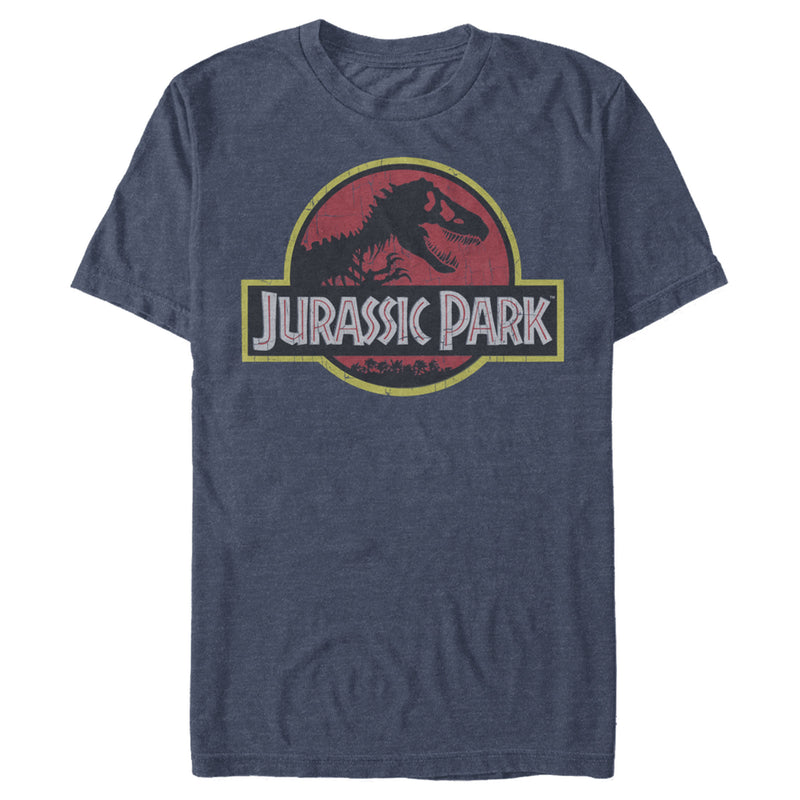 Men's Jurassic Park T Rex Logo T-Shirt