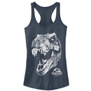 Junior's Jurassic Park Tyrannosaurus Rex Racerback Tank Top