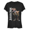 Junior's Jurassic Park Velociraptor Logo T-Shirt