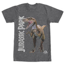 Men's Jurassic Park Velociraptor Logo T-Shirt