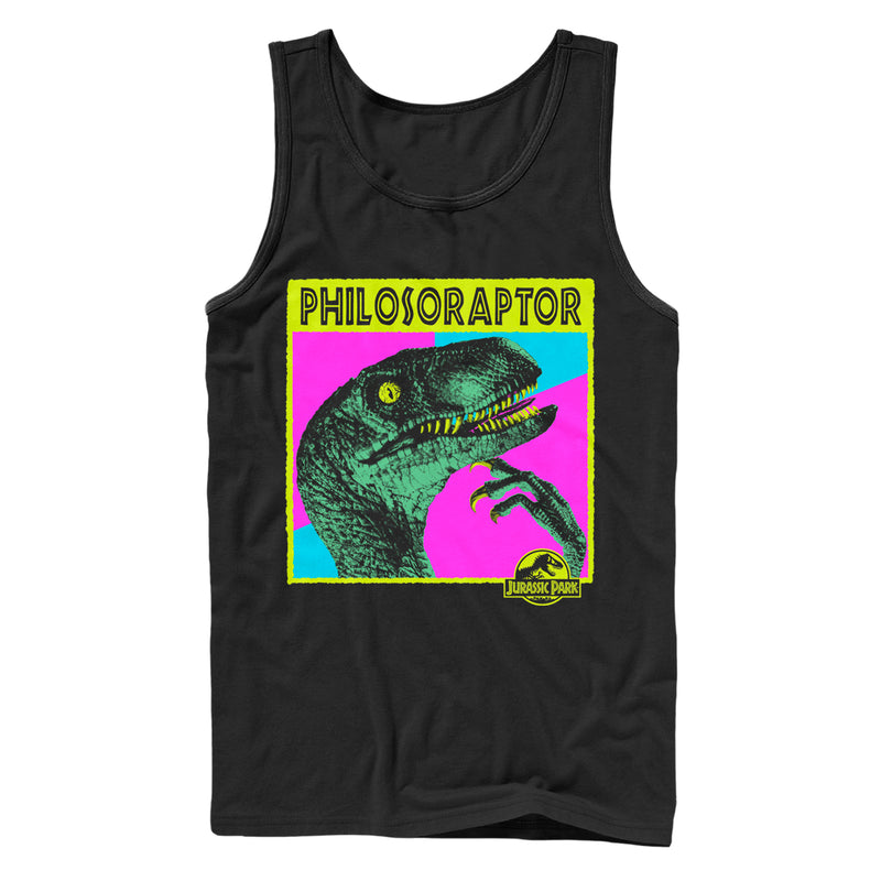 Men's Jurassic Park Philosoraptor Tank Top