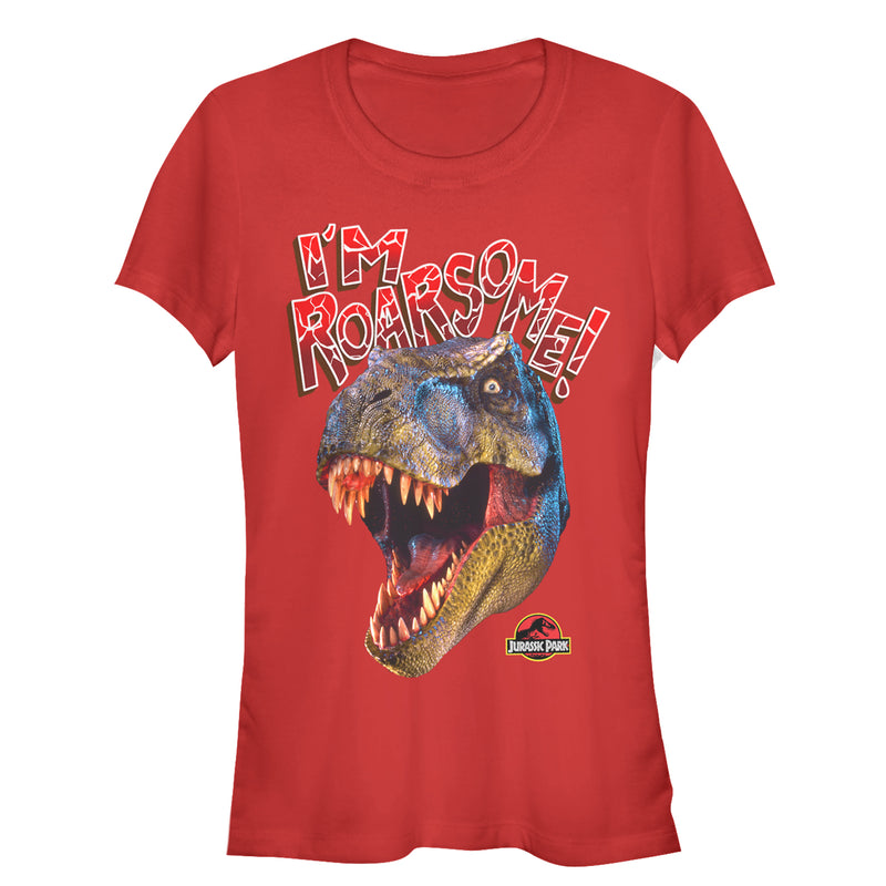 Junior's Jurassic Park I'm Roarsome T.Rex T-Shirt