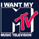 Boy's MTV I Want My Music Television T-Shirt