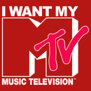 Girl's MTV I Want My Music Television T-Shirt
