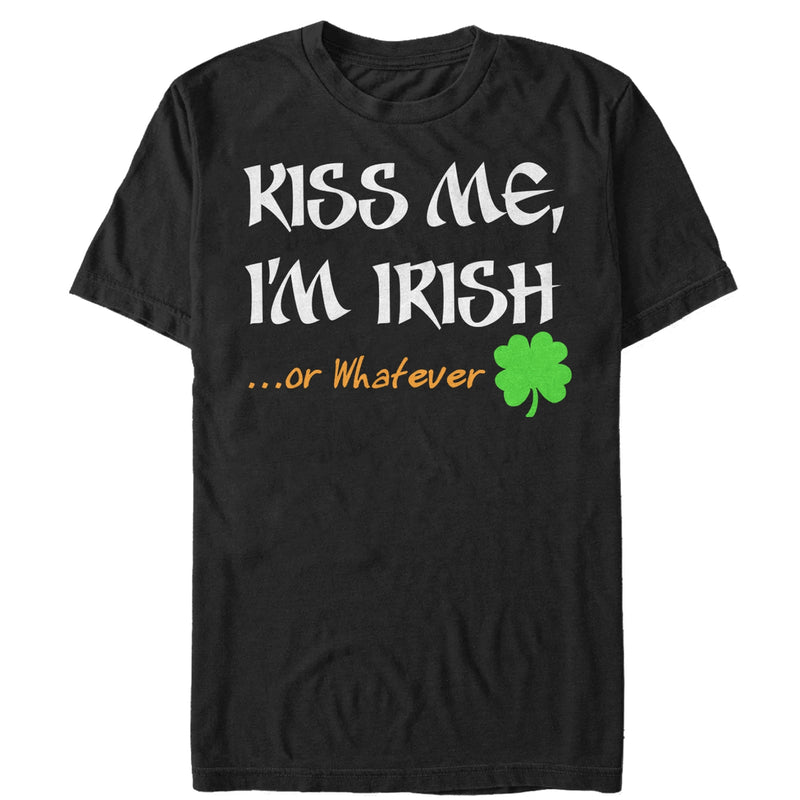 Men's Lost Gods Kiss Me I'm Irish or Whatever T-Shirt