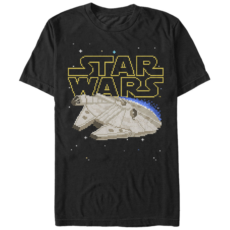 Men's Star Wars Pixel Millennium Falcon T-Shirt