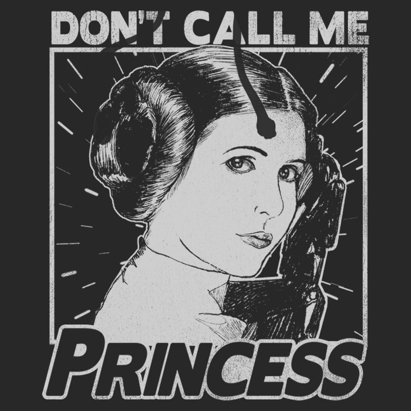 Men's Star Wars: A New Hope Don't Call Me Princess Pull Over Hoodie