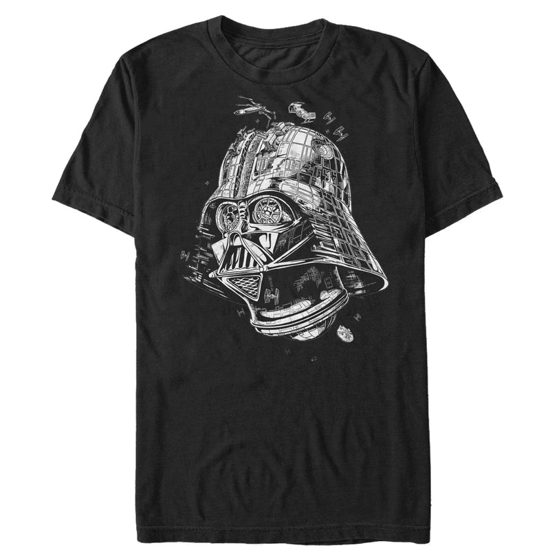 Men's Star Wars Darth Vader Death Star T-Shirt