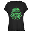 Junior's Star Wars St. Patrick's Day Shamrock Stormtrooper T-Shirt