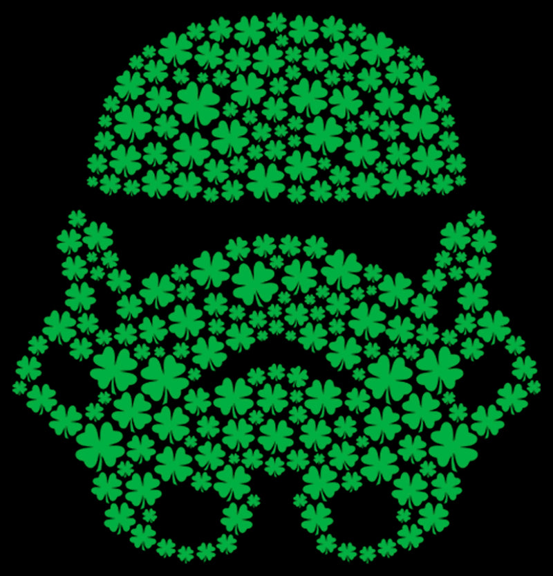 Junior's Star Wars St. Patrick's Day Shamrock Stormtrooper T-Shirt