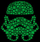 Men's Star Wars St. Patrick's Day Shamrock Stormtrooper Pull Over Hoodie