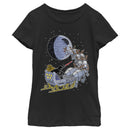 Girl's Star Wars Darth Vader Starry Sleigh T-Shirt