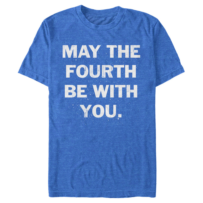 Men's Star Wars May the Fourth Space T-Shirt