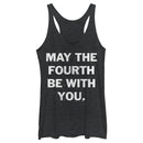 Women's Star Wars May the Fourth Space Racerback Tank Top