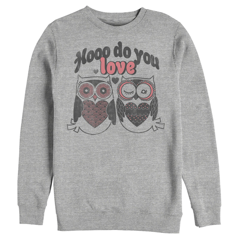 Men's Lost Gods Hooo do you Love Owls Sweatshirt