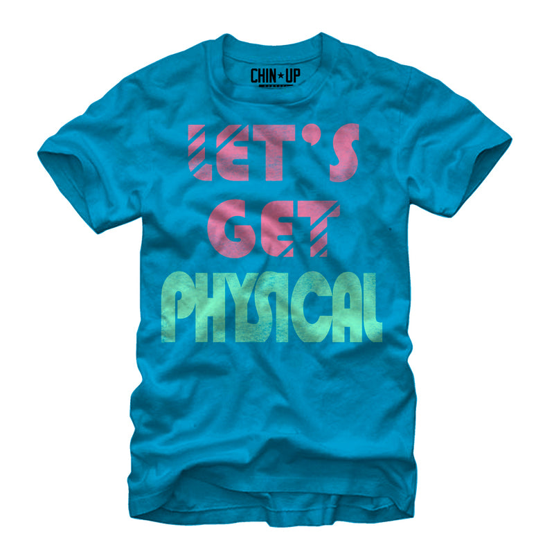 Women's CHIN UP Let's Get Physical Boyfriend Tee