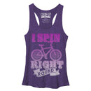 Women's CHIN UP Spin Right Round Racerback Tank Top