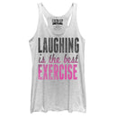 Women's CHIN UP Laughter Racerback Tank Top