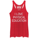 Women's CHIN UP Physical Education Racerback Tank Top
