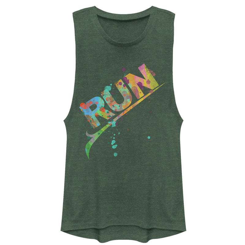 Junior's CHIN UP Let the Colors Run Festival Muscle Tee