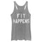 Women's CHIN UP Fit Happens Racerback Tank Top