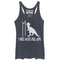 Women's CHIN UP T-Rex Pull-Ups Racerback Tank Top