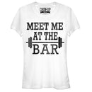 Junior's CHIN UP Meet Me at the Bar T-Shirt