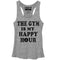 Women's CHIN UP The Gym is my Happy Hour Racerback Tank Top